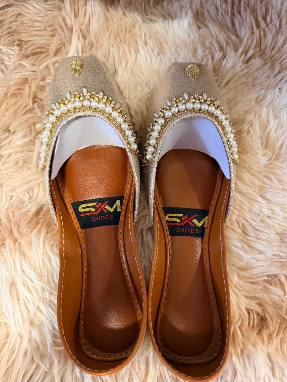 Brand New Embellished Juttis/Khussa